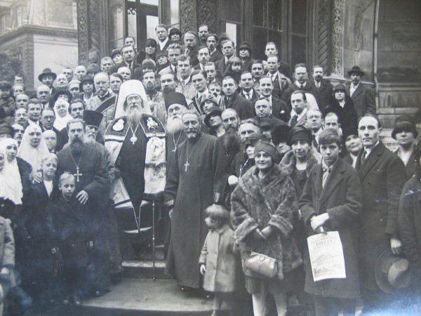 Monseigneur Euloge en 1928 rue Daru